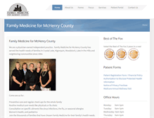 Tablet Screenshot of myfamilymedicine.com